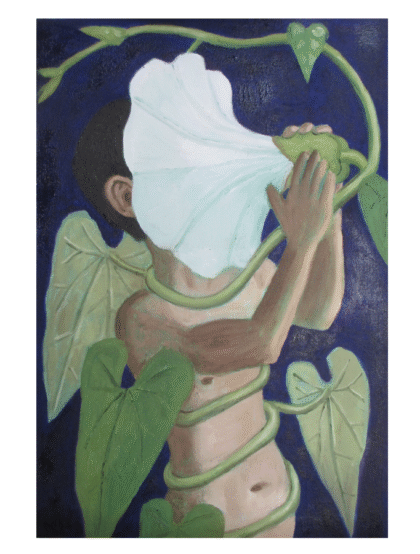 Jiro Osuga, Bindweed, 2024, oil on canvas,