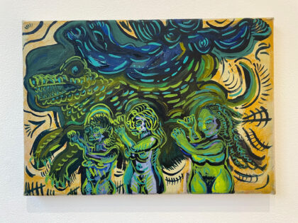 Harriet Poznansky  - Carrying a coffin