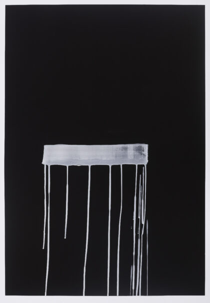 Brief Life: Mostly Chance (after Pat Steir), 2025