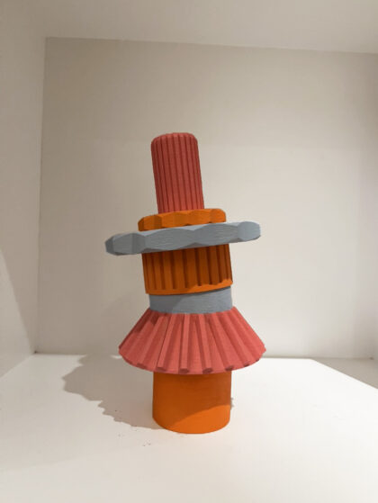 L R Vandy - Superhero Cog Woman